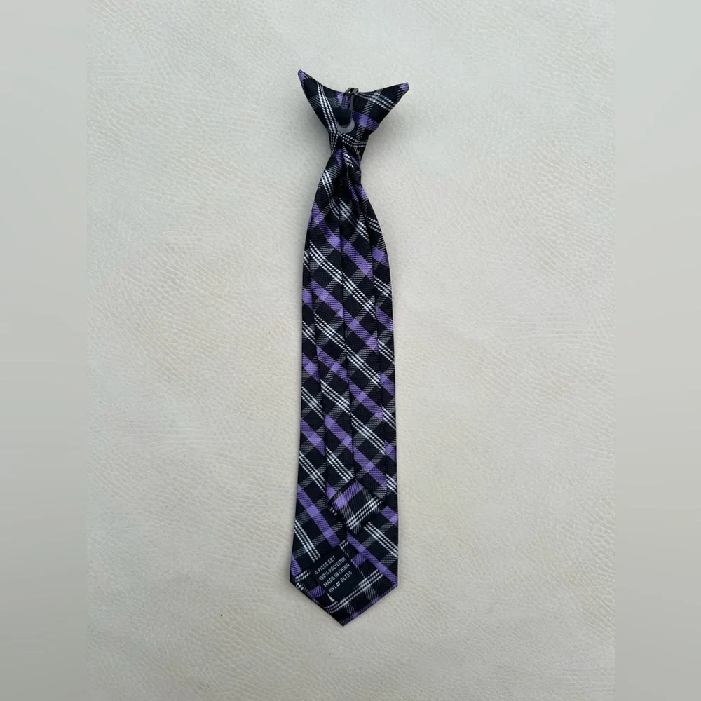 Boys Clip On Neck Tie